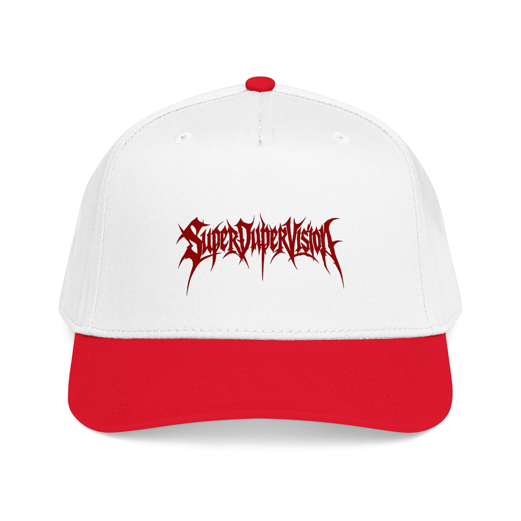 SuperDuperVision OG Baseball Cap — Red/White