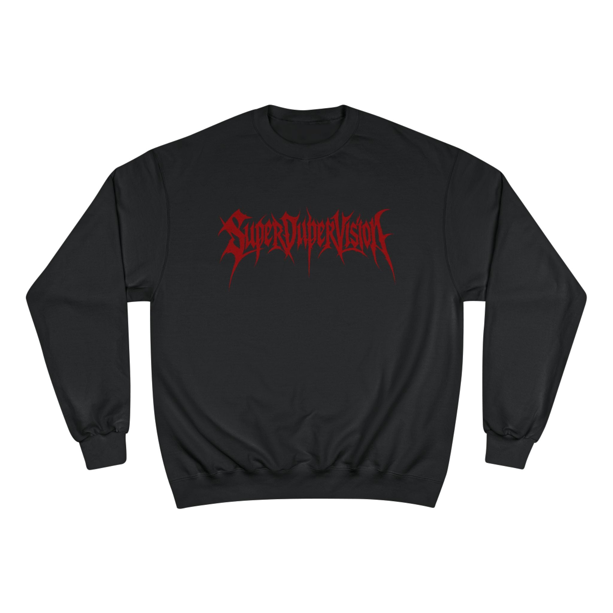 SuperDuperVision Sweatshirt — Dark Green or BLACK
